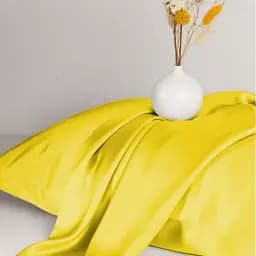 Підковдра MirSon Satin Light Pro 10-002 110х140 см Yellow (2200010169324) - мініатюра 4