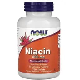 Ниацин 500 мг в таблетках №250 Now Foods Niacin