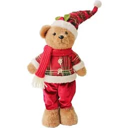Новорічна м'яка іграшка Yes! Fun Ведмедик хлопчик 50 см (974931)