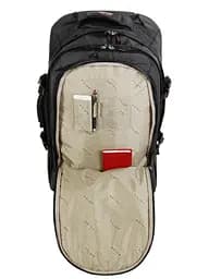 Дорожня сумка-рюкзак на колесах Airtex 560/3 64×41×25см M 42,6л Темно-сірий