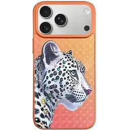 Чохол Epik TPU+PC Crystal Hunt with MagSafe для Apple iPhone 16 (6.1) Orange