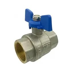Кран кульовий повнопрохідний Gross прямий 1 1/2" ВВ PN40 30412