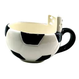 Чашка велика Футбол порцеляна 16х12.5х11 см 450 мл