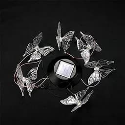 Світильник нічник Butterfly Led Solar на сонячній батареї 16 режимів colors Butterfly Led Сонячний нічник 16 - мініатюра 3