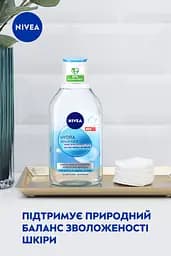Міцелярна вода Nivea Hydra Skin Effect 400 мл - мініатюра 4