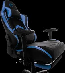 Геймерське крісло GT Racer чорне із синім (X-2534-F Black/Blue) - мініатюра 8