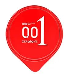 Возбуждающий ультратонкий презерватив OLO 0.01 RED с гиалуроновой кислотой, 1 шт Olo Olo zerolone red 101871