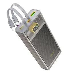 Акумулятор зовнішній Hoco J104A Discovery edition 22.5 W (20000mAh) з вбудованим кабелем - мініатюра 2