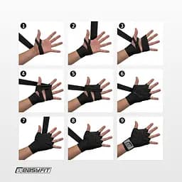 Бинти для боксу EasyFit Classic Wrap 5 м - мініатюра 6