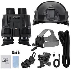 Бинокуляр (прибор) ночного видения NV8000 + крепление FMA L4G24 + каска (ABS пластик) + карта 64Гб