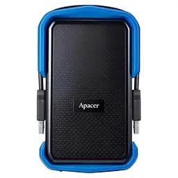 Зовнішній жорсткий диск Apacer 1TB USB 3.1 2.5" AC631 (AP1TBAC631U-1) Black/Blue