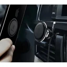 Автотримач Baseus Magnetic Air Vent Car чорний (SUGX020001)  - мініатюра 7