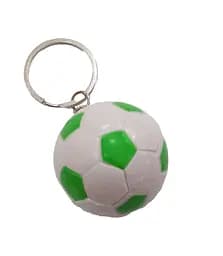 Брелок пластиковий 2569 Футбольний м'яч 4см (6909056025699) Зелений