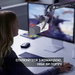 Мікрофон Fifine AM8TW USB/XLR White (AM8TW) - мініатюра 11