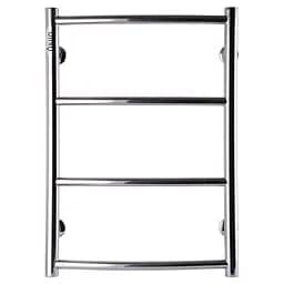 Водяна рушникосушка Unio LD W 600-400-4 Драбинка Дуга, Хром