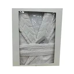 Халат банний Soho Leaves White білий розмір 2XL/3XL (2XL/3XL Leaves White) - мініатюра 3