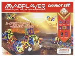 Конструктор магнітний Magplayer, 40 елементів (MPA-40)