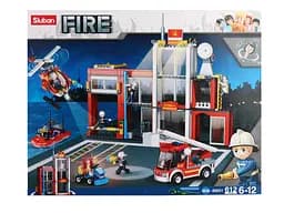 Конструктор SLUBAN Пожежа, M38-B0631, 612 деталей, фігурки