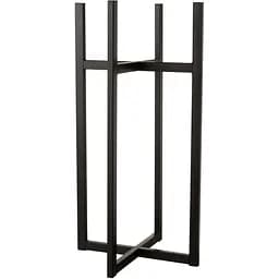 Підставка для вази кашпо J-line металева чорна 83 см (1192)