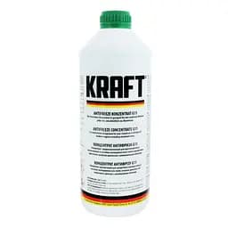 Концентрат антифризу Kraft G11, 1.5 л зелений - мініатюра 2
