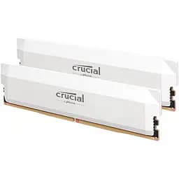 Модуль пам'яті Crucial DDR5 32GB (2x16) PRO 6400Mhz White (CP2K16G64C38U5W)