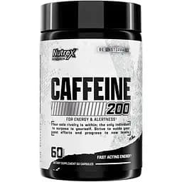 Передтренувальний комплекс Nutrex Research Caffeine 200, 60 капсул
