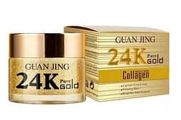 Крем для лица против морщин Guanjing 24K Pure Gold Collagen 50 мл