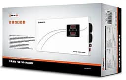 Стабілізатор напруги Real-EL STAB SLIM-1000 White 800 Вт (EL122400007) - мініатюра 7