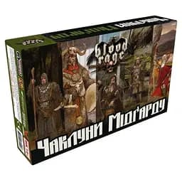 Настольная игра Geekach Games Набор дополнений к игре Кровь и Ярость: Пятый игрок + Боги Асгарда + Колдуны Мидгарда (укр.) (GKCH152BR+2)