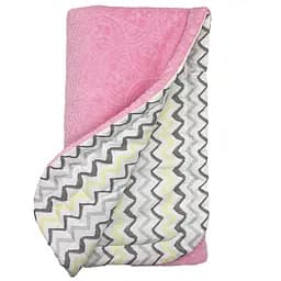 Плед дитячий МС 110612-14 трикотаж, рожевий 78 х 90 см