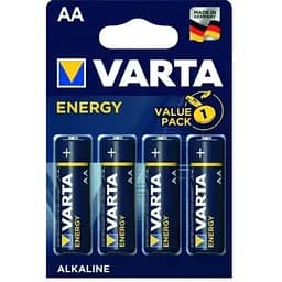 Батарейка Varta Energy AA BLI 4 Alkaline LR6 (1479)