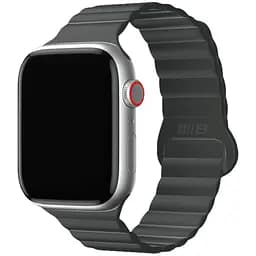 Ремінець BlueO Magnetic Silicone для Apple Watch 42(ser.1-3)/44/45/46/49mm Black