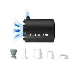 Аккумуляторный насос Flextail Tiny Pump — компактный, двусторонний, чёрный