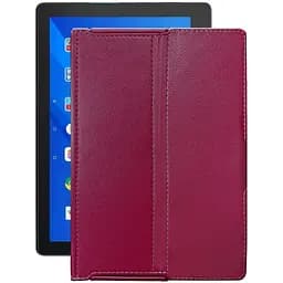 Чехол StatusCASE из экокожи для планшета Lenovo Tab E10 TB-X104L Бордовый