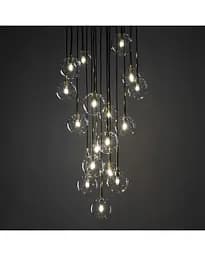 Підвісний світильник TK Lighting 5945 Nilos G9 17x6W IP20 Bk - мініатюра 3