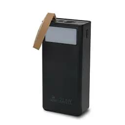 Повербанк 30000mAh Power Bank Kraft TPB-2330 Black 22.5W QC3.0 LED-ліхтар (43-00033) - мініатюра 3