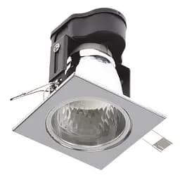 Світильник стельовий Brille врізний VDL-25K хром SQR 166262