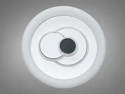 Світильник стельовий LED Diasha 1899 58W, круглий, 3000K, білий акрил, сучасний стиль для дому - мініатюра 3