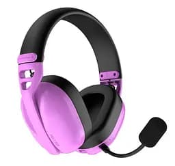 Игровые наушники беспроводные с микрофоном HATOR ESH-19 Wireless HYPERPUNK 3 SyncHUB Hi-Res Violet - мініатюра 2