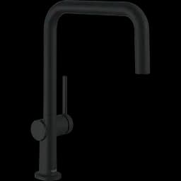 Змішувач Hansgrohe Talis M54 U 220 кухонний Matt Black 72806670 Чорний матовий
