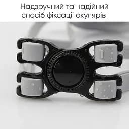 Окуляри для плавання Renvo Parma Уні Anti-fog Чорний, Сірий OSFM (2SG500-02) - мініатюра 5