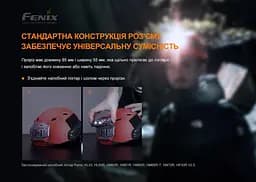 Кріплення на шолом для налобних ліхтарів Fenix ALG-04 - мініатюра 7
