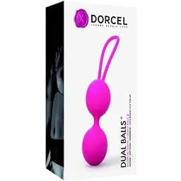 Вагинальные шарики Dorcel Dual Balls Magenta D 3.6 см 55 г