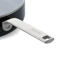 Сотейник з кришкою GreenPan Evolution 26 см 3,7 л з керамічним покриттям чорний (CC007086-001) - мініатюра 3