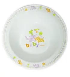 Тарілка дитяча Baby Team, 200 мл, білий (6005)