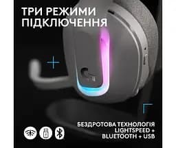 Навушники бездротові Logitech гарнітура ігрові G522 LightSpeed Wireless Gaming Headset білі (981-001550) - мініатюра 8