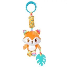 Підвіска м’яка HB0073ABC, 37 см, тварина 13 см, звук, прорізувач (В асортименті)
