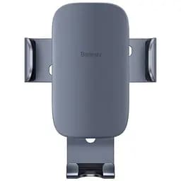 Автотримач Baseus Metal Age 2 Gravity Car Mount (Air Outlet Version) (SUJS00001) Dark Grey - мініатюра 2