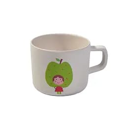 Кружка Fissman из бамбукового волокна яблоко 225 мл (8365)