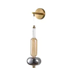 Бра настінне LED Levistella 788W39325 AB+SM+AM 5W 4000K абажур